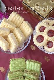 Sables Fondants A La Poudre De Flan Recette Recette Sable Gateau Oriental Facile Recettes De Cuisine