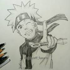 Reference Used But Has Own Shading Style Naruto Anime Fanart Manga Otaku Pencilart Ninja Drawing Fan Art Manga Art Drawings
