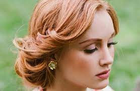 Coiffure Mariee 50 Idees Merveilleuses Pour Votre Jour J Wedding Hair And Makeup Wedding Makeup Redhead Bridal Hair And Makeup