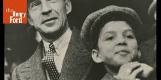 Edsel Ford with His Son, William Clay Ford, circa 1938