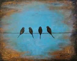 Abstract Bird Paintings On Canvas Pin On Painting