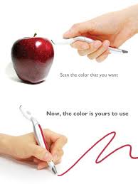 Pen That Detects Colors Of Objects And Then Duplicates This Concept Is Pretty Cool Color Picker Pen Cool Inventions Cool Stuff