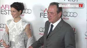 Then in 1981 he again married kimberlea cloughley, on the texas set of back roads. Tommy Lee Jones And Wife Dawn Laurel Jones Arrive At Lincoln Premiere Afi Fest 2012 Youtube