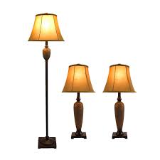 Desk lamp (5) standing (1) standing lamp (1) standing lamp set (4) table lamp (2) table lamp base (1. Elegant Designs Hammered Bronze Three Pack Lamp Set 2 Table Lamps 1 Floor Lamp All The Rages