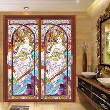 Schau dir angebote von ‪stain stick‬ auf ebay an. 60x100cm Static Window Film European Color Film Retro Church Painting Art Wardrobe Door Glass Film Window Sticker Buy At The Price Of 14 76 In Aliexpress Com Imall Com