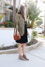 Dressing Up And Down Your Little Black Dress Merrick S Art Boots Outfit Ankle Fall Boots Outfit Brown Ankle Boots Outfit