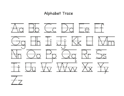 Adding letters to knitting is a great way to make a personal statement on a blanket, swea. Alphabet Letter Tracing Printables Activity Shelter