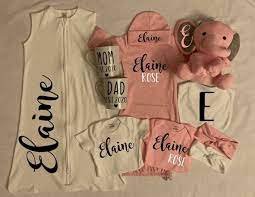 Baby Girl Gift Set Baby Shower Parents Baby Gift Baby Etsy Custom Baby Gifts Baby Girl Gift Sets Baby Girl Gift Baskets