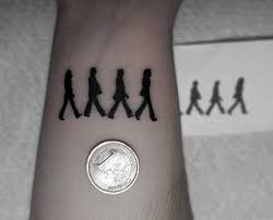 Heart touching beatles tattoo design: 50 Beatles Tattoos For Men English Rock Band Design Ideas