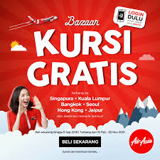 Free seats only available for travel between nov 1, 2019. Air Asia Promosi 2019