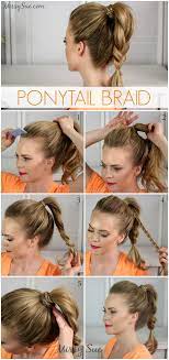 Ponytail Braid Nurse Hairstyles Hair Styles Hair Beauty