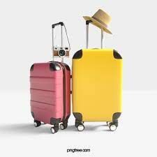 3d Suitcase Stereo Element Travel Clipart Suitcase Hat Png Transparent Clipart Image And Psd File For Free Download Travel Clipart Photography Backdrops Diy Geometric Pattern Background
