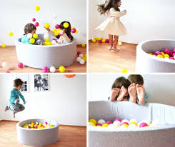 Ballebad Minibe Grau Ohne Balle Baby Diy Ball Kinderschlafzimmer