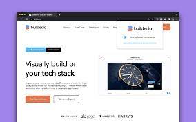 Screenshot of Builder.io