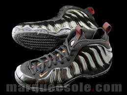 Black And White Foams Release Date Nike Air Foamposite One Black Red Gold Sneakernews Com Foam Posites Nike Foamposite Nike