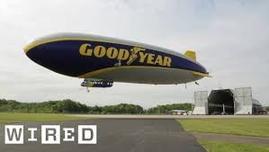 Goodyear zeppelin corp's airship factory and dock. Goodyear Blimp Part 1 A New Airship Takes To The Skies Wired Youtube