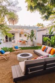 The Mindwelling Our Colorful California Backyard Reveal In 2020 Outdoor Patio Designs Backyard Backyard Fire