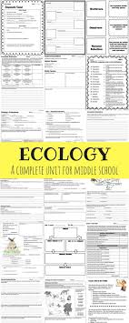 A Complete Ecology Unit For Middle School Including Presentations Student Notes Activ Middle School Biology Middle School Science Middle School Science Class