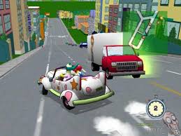 Feature a new york italian plays gta 3 for the first time thanks to the gta trilogy remaster The Simpsons Road Rage Original Xbox Game Profile Xboxaddict Com