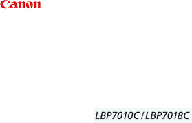 There are many guides already published, explaining everything except how to properly remove the toner cartridge. Bedienungsanleitung Canon I Sensys Lbp7018c Deutsch 347 Seiten