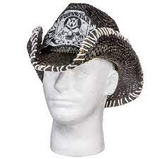 Rocker Hat Hand Stitched Leather Patch Wsch 204 Mto Hats For Men Custom Cowboy Hats Stitching Leather