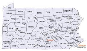 Pennsylvania Wikipedia The Free Encyclopedia County Map Map County