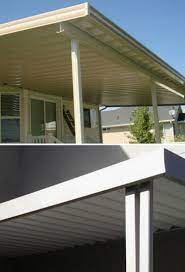 Architectural Flat Metal Canopies Are Becoming Popular With The Residential Home Owner They Are Sturdy Architecturall Architecture Metal Awning Metal Canopy