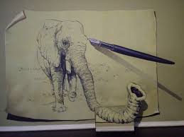 Salah satu yang populer adalah lukisan aliran tiga dimensi (3d). Lukisan Gajah 3d Picture Of Wildlife Museum Batu Tripadvisor
