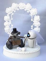 Walle Eve Wedding Cake Topper Top Funny Disney Wedding Cake Toppers Disney Cakes Wedding Topper