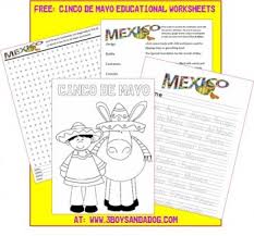 Preschool worksheets printables for preschoolers. Celebrate Cinco De Mayo With These Free Activities Resources Printables Free Homeschool Deals C