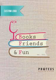 Book Club Logo Bookclub Books Friends Fun Etsy Book Club Books Book Club Books