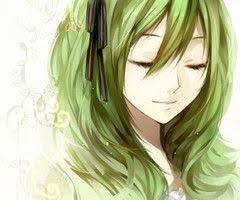 Beautiful Anime Hair Anime Green Hair Anime Hair Color