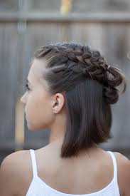 When you commit to short hair, you commit to a look. 5 Braids For Short Hair Cute Girls Hairstyles