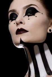Black And White Halloween Makeup Ideas Halloween Makeup Ideas 2015 Tips And Tricks For The Perfect Make Up Circus Makeup Makeup Halloween Makeup