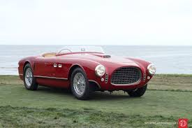 Maybe you would like to learn more about one of these? 1953 Ferrari 250 Mm Vignale Spyder Pebble Beach Concours Pebble Beach Ferrari