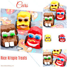 Most cats do not care for sweet treats. How To Make Disney Cars Rice Krispie Treats Everyone Will Love Natural Beach Living