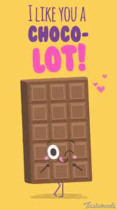 Women give men chocolate, not the. Chocolate Food Pun Funny Food Puns Food Puns Punny Puns