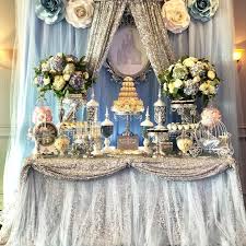 Pretty Princess Party In 2020 Princess Birthday Party Decorations Cinderella Birthday Cake Candy Table Decorations