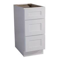 Base cabinet wall cabinet shaker unfinished kitchen cabinets 18 Deep Drawer Base Cabinet Wayfair
