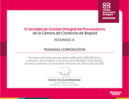 Tuition may vary by areas of study, degree level, student nationality or residence and other criteria. Reconocimiento Camara De Comercio De Bogota Training Corporation