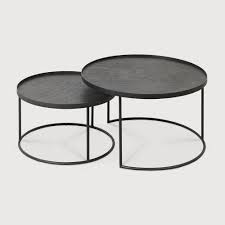 Get the best deals on wood round coffee tables. Round Tray Coffee Table Set