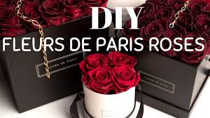 Offrir des fleurs magasins de fleurs maison des fleurs planter des fleurs belles. Diy Valentine S Day Luxury Rose Box Fleurs De Paris Inspired Youtube