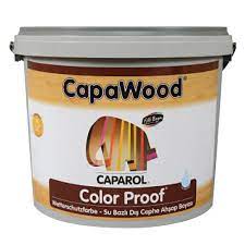 Tüketicilerin gerek geri dönüşüm gerekse hobi faaliyeti olarak tercih ettikleri ahşap boyama işi. Capawood Color Proof Su Bazli Dis Cephe Ahsap Boyasi I Filli Boya