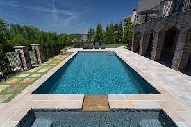 An earthy textured finish comprised of the largest pebbles in our pool finishes; Stonescapes Mini Pebbles Tahoe Blue Mini Pool Finishes Nptpool Com
