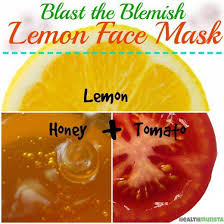 Top Three Lemon Face Mask Recipes For Fresh And Bright Skin Lemon Face Mask Lemon On Face Tomato Face Mask