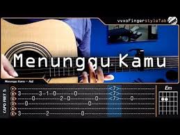 Ost Jelita Sejuba Anji Menunggu Kamu Cover Fingerstyle Tab Chord Tutorial Gitar Youtube Lagu Belajar Youtube