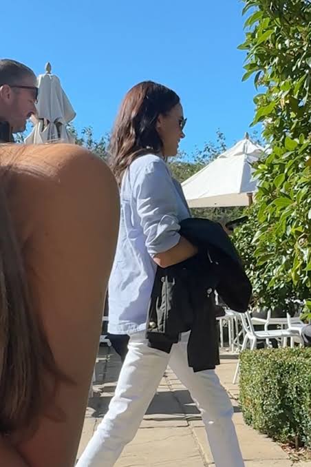 Meghan Markle, spotted in UK for first time since move, mingles with fellow  A-list transplant