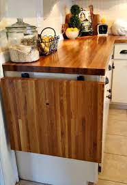 Flip Up Table At End Of Counter Kitchen Remodel Small Kitchen Remodel Kitchen Design Small