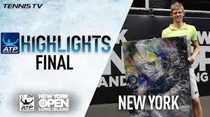 The best and brightest in the long island tennis community were honored on court with pro tennis champions john isner and jason jung at the new york open on february 12. Highlights Anderson Beats Querrey In New York Open Final 2018 Youtube