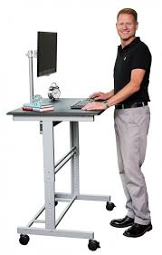Mobile Fixed Height Standing Desk Stand Up Desk Adjustable Height Desk Best Standing Desk